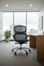 Load image into Gallery viewer, Knoll Generation Ergonomic Task Chair – Fully Loaded – Polished Aluminum Base