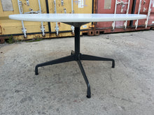 Load image into Gallery viewer, Herman Miller Eames 48” Round Conference / Dining Table – White &amp; Black