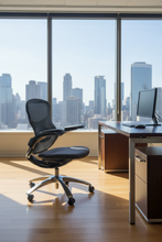 Load image into Gallery viewer, Knoll Generation Ergonomic Task Chair – Fully Loaded – Polished Aluminum Base