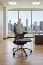 Load image into Gallery viewer, Knoll Generation Ergonomic Task Chair – Fully Loaded – Polished Aluminum Base