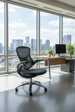 Load image into Gallery viewer, Knoll Generation Ergonomic Task Chair – Fully Loaded – Polished Aluminum Base