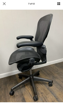 Load image into Gallery viewer, Herman Miller Aeron Chair Size B (Medium) (Latch Arms) - Fully Loaded - (Graphite)